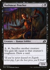MTG Magic the Gathering Bushmeat Poacher (77/434) Ikoria Lair of Behemoths NM