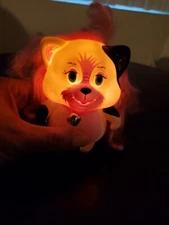 VINTAGE 1997 LANARD COMBABLE KITTY CURLS LIGHT UP TOY GLO PAL Collectibles Toys