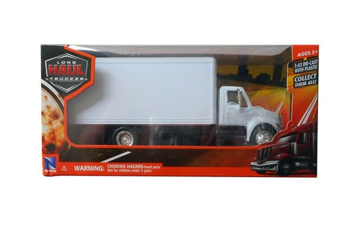 8 Inch - International 4200 Box Delivery Truck 1/43 Scale Diecast Metal Model - Picture 4 of 4
