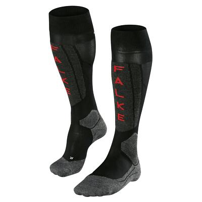 Falke Ski Socks SK5 Womens Padded Low Volume In Black