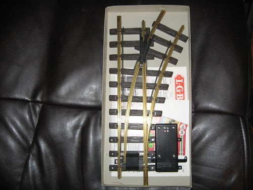 LGB #1205N Right Hand Electric Switch in original box Free Shipping - Picture 2 of 2