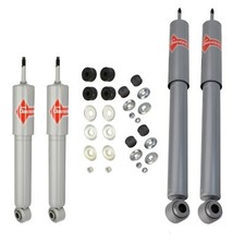 New Front Rear Shock Absorbers Kyb Gas-a-just For Toyota 4runner 1990-1995