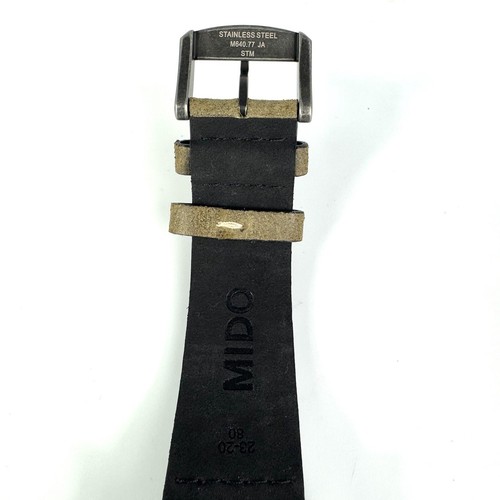 MIDO Multifort M032607A Automatic Exhibition Back Leather Excellent Condition - Picture 15 of 17