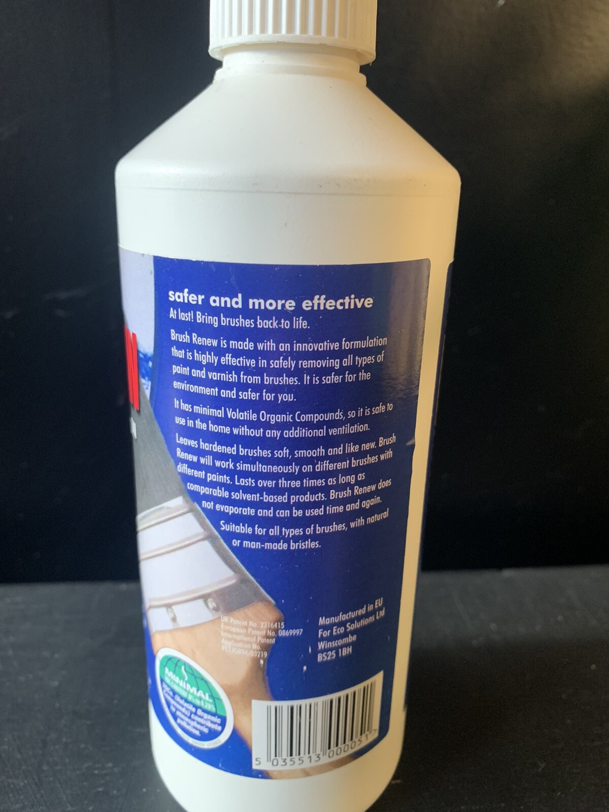 Brush Restorer 500ml soften and remove paint from brushes. eBay