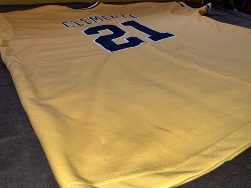 Roberto Clemente #21 Pirates 1971 Jersey 4XL Mitchell & Ness VTG Stitched MLB - Picture 14 of 20