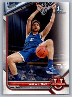 2021-22 Bowman University #33 Drew Timme | eBay