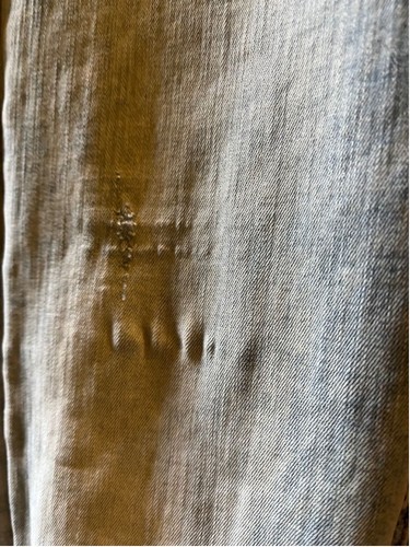 Zhrill low rise light blue distressed wash skinny stretch jeans Size 27, - Picture 6 of 12