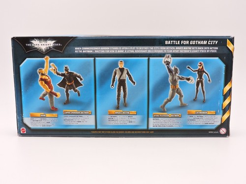 Dark Knight Rises BATTLE FOR GOTHAM CITY Batman figure set NEW Target Exclusive - Picture 2 of 5