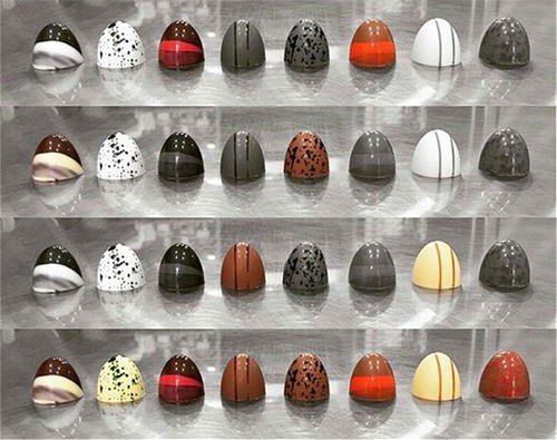 Dia.3.6cm * 3cm  Half Ball Cone Shape Polycarbonate Half Egg Bell Chocolate Mold - Picture 6 of 9
