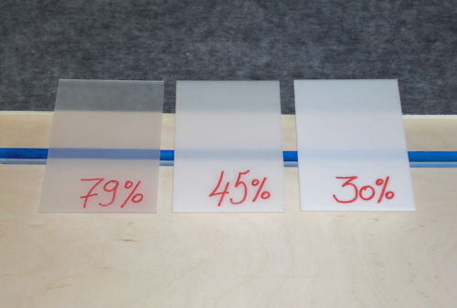 Plexiglas WUNSCH Angebot 2-092 Acrylglas 45% Milchglas Tür Glas Ersatz - Bild 2 von 18