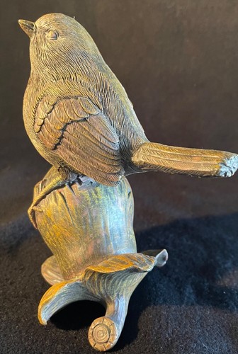 Polystone Bird On An A Ghianda, Mensola Sitter - Foto 4 di 5