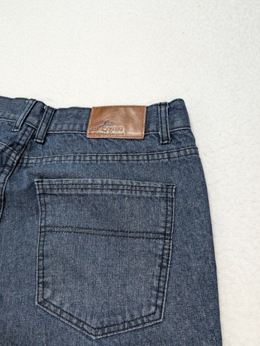 Beverly Hills Polo Club Jeans Mens 34X30 Loose Tapered Blue Denim Y2K Vintage - Picture 8 of 11
