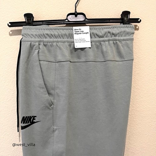 Nike Sportswear Tech Slim Fit Taper Leg Men Joggers Sweatpants Mica Green XL 2XL - Picture 9 of 12