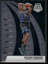 #19 Anthony Edwards 2023-24 Panini Mosaic Elevate