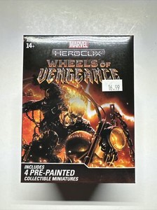 Marvel Heroclix Wheels of Vengeance 4-Figure Booster Box