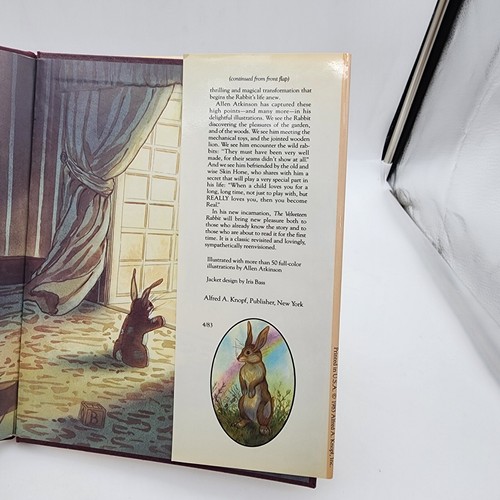 Vintage Samt Hase 1986 Knopf Giftable EVC mit Schutzumschlag Weihnachtsgeschenk - Bild 6 von 19
