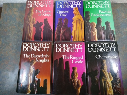 Dorothy Dunnett THE LYMOND CHRONICLES 6 book lot Game of Kings novel series