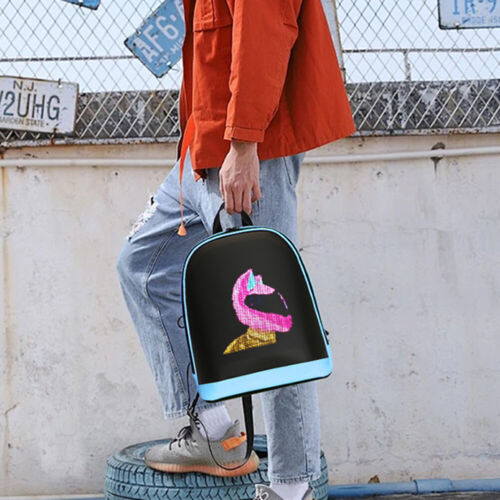 ~ LED Advertising Backpack APP Control Outdoor Pixel Screen Bag for Outdoor Trav - Picture 3 of 23