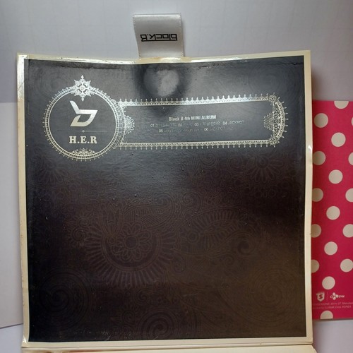 H.E.R. Block B 4th Mini Album CD Paper Doll Photobook K Pop Box Damage 2014 - Picture 8 of 22