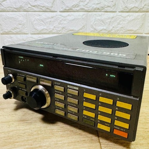 Odbiornik szerokopasmowy YAESU FRG-965 Testowane działające radio Black Ham z Japonii UŻYWANE - Zdjęcie 2 z 12