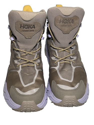 Hoka Anacapa Mid GORE-TEX(R) Dune/Lilac Marble Womens 10.5B Hiking Shoes Boots - Picture 3 of 12