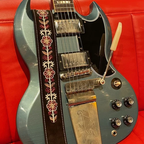 Blue Bell Straps Papa Legba Old Brown Ochanomizu Finest Guitars