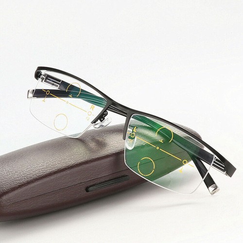 Transition Photochromic Varifocals Reading Glasses Readers Mens 1.0~3.0 Classic