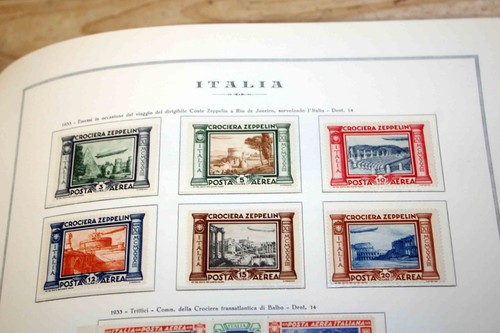 Italy 1862 to 1944: VALUABLE LACE Collection in Marini Album, LOT ** - Picture 11 of 20