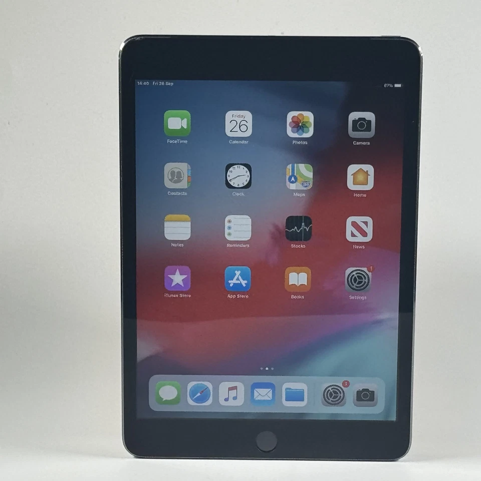 Apple iPad mini 3 16GB Cellular Unlocked 7.9in Space Grey Average Condition 182 - Image 3 of 4