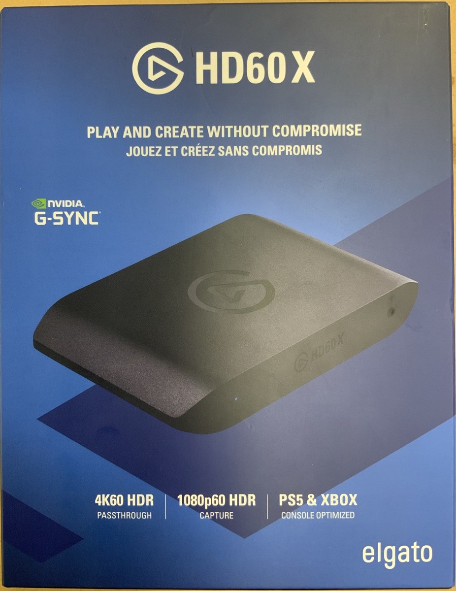 Elgato エルガト HD60X Amazon.com: Elgato HD60 X - Stream and Record in 1080p60