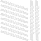 50pcs Non Slip Hanger Grips Wood Hangers Adhesive Silicone Grips Hanger Strips