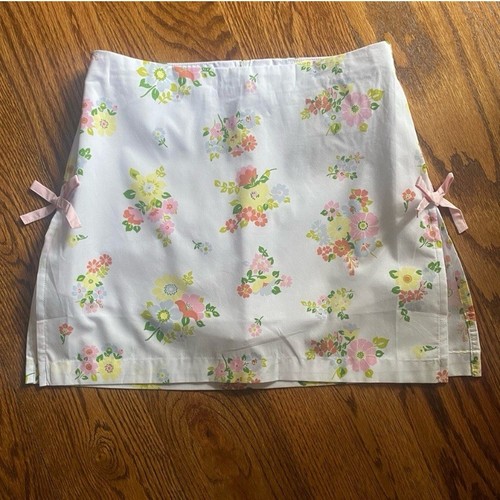 New! The Beaufort Bonnet Company Clay’s Club Skort In Biltmore Blooms, 14 Girls