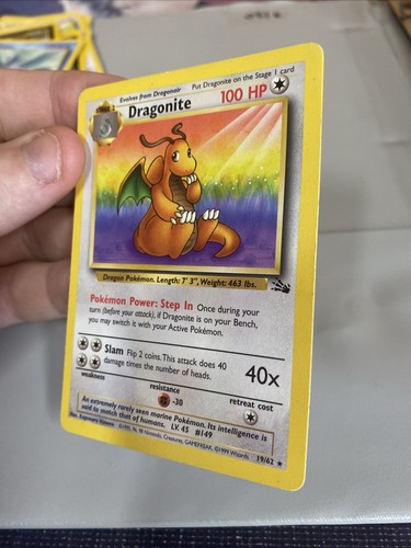 Dragonite 19/62 fósil regular - Imagen 2 de 8