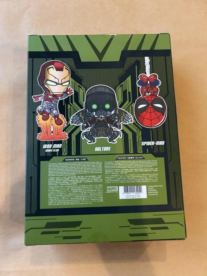 Коллекционный набор фигурок Hot Toys Cosbaby Spider-Man & Iron Man Avengers Marvel - Изображение 3 из 4