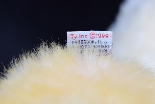 Juego de 2 De Colección TY Fuzzy Bear Peluche Bebé Polvo Butterbeary 14" - Imagen 6 de 8