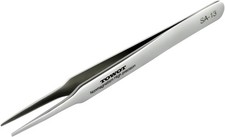 Precision Tweezers, Stainless Steel Pointed Tweezers for Craft, Silver