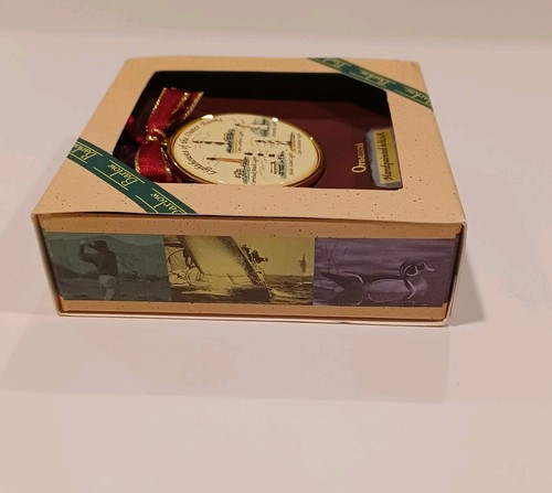 Vintage Barlow Weihnachtsschmuck Leuchttürme der äußeren Banken neu im Karton - Bild 5 von 6