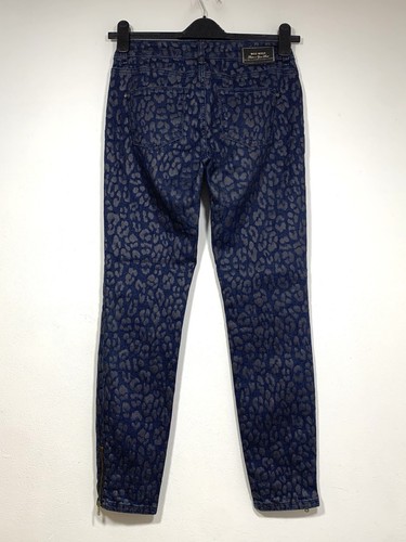 Mos Mosh Victoria Sirina Pant Leopard Print Women’s W27 L28 Zip Ankle Jeans - Picture 12 of 16