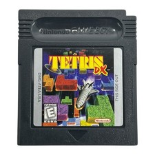 Tetris DX (Nintendo Game Boy Color, 1998) Authentic Tested Game Cartridge