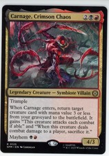 Magic the Gathering Marvel's Spider-man Rare Singles