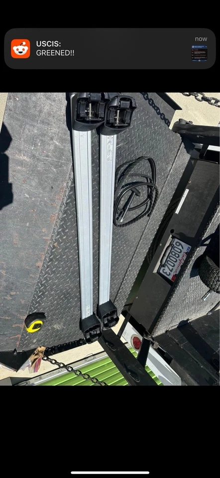 Barras de techo originales Audi/Thule Foto 2 de 4