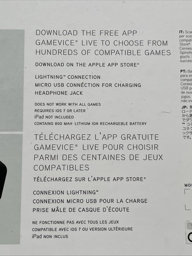 Gamevice GV141 Controller für Apple iPad Mini 3, 2 Und iPad mini - Bild 4 von 11