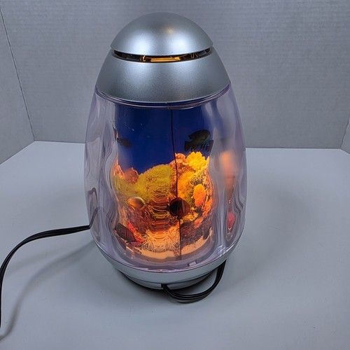 Vtg Motion Lamp Revolving Aquarium Ocean Fish Tank Night Light/Luminaire Tanaka - Picture 9 of 12