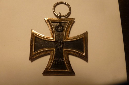 Cruz de Honor para Combatientes de Frente 1914/1918 con Certificado y Cruz de Hierro 1 Clase - Imagen 6 de 7