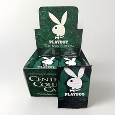 1995 Playboy MAY EDITION Centerfold Collector Cards. Single Pack From Sealed Box