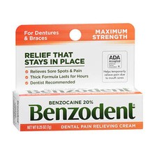 Dental Pain Relieving Benzocaine 20 Cream Maximum Stre