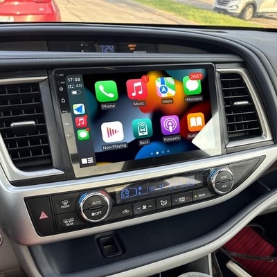 For Toyota Highlander 2014-2018 4+64G 10'' Carplay Car Stereo Radio GPS Navi WIFI