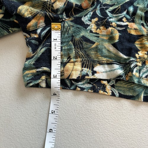 Ana Linen Shorts Womens Size M Floral Cottagecore Fairycore Boho Coastal Resort - Picture 5 of 11