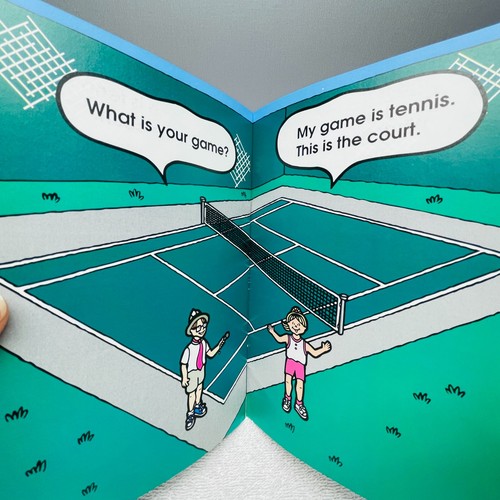EUC Book: "Tennis. What Is Your Game?" Easy Sports Readers, Burton & Cogan - Imagen 14 de 17
