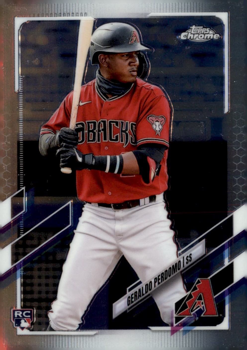 2021 Topps Chrome Update #USC66 Geraldo Perdomo RC Arizona Diamondbacks